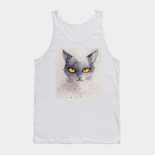 A simple Cat Tank Top